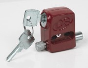 Baie coulissante verrouillage par clé