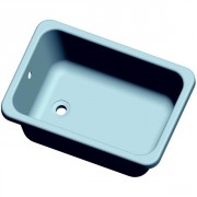 Baignoire bébé encastrable en résine - Dim. L760 x P500 mm