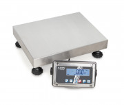 Balance plateforme avec afficheur en inox