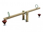 Balançoire à bascule 2 places