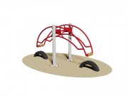 Balançoire à bascule pour 2 places