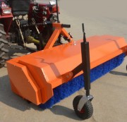 Balayeuse avec roues auto-directionnelles