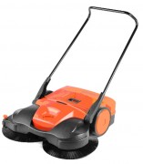 Balayeuse manuelle 3 brosses 970 mm - 50 L