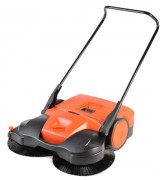 Balayeuse manuelle motorisée à 2 brosses 970 mm - 50 L