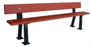 Banc bois public 180 cm