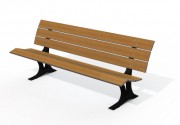 Banc bois stratifié 1800 mm