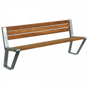 Banc d'extérieur en bois L 1800 mm