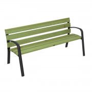 Banc en bois d'extérieur 1800 mm 6 lames