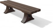 Banc en plastique recyclé pour enfants