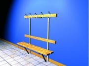 Banc mural en Bois exotique ou sapin