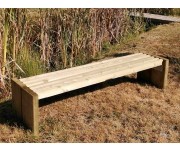 Banc pour extérieur en bois 2000 mm