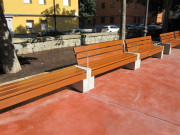 Banc public avec ou sans dossier