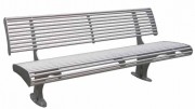 Banc public en acier Garda 1800 mm