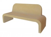 Banc béton pour espace public à poser 1840 mm