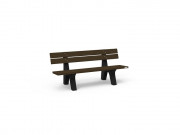 Banc public plastique