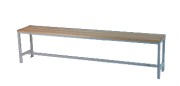 Banc vestiaire lattes pin