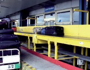 Bande transporteuse aéroportuaire