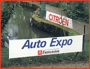 Banderole publicitaire façonnée