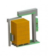 Banderoleuse automatique à bras tournant