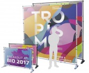 Bannière d’exposition extensible