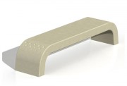 Banquette béton sablé