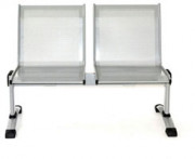 Banquette d'attente en acier - 2 à 5 places