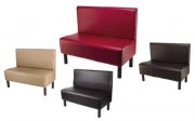 Banquette de restaurant en simili cuir