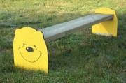 Banquette en bois pour enfants
