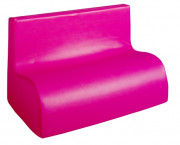 Banquette 2 places MODULO – Déhoussable - Assise 170 mm à 400 mm - Revêtement tissu enduit PVC