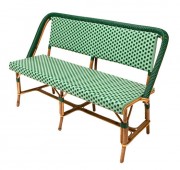 Banquette Rilsan et Rotin