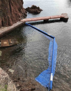 Barrage flottant anti pollution surface et anti MES