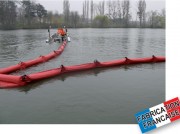 Barrage anti-pollution PVC pour travaux maritimes - Longueur 10 ou 25 m