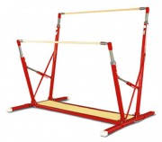 Barres asymétriques à châssis pieds fixes