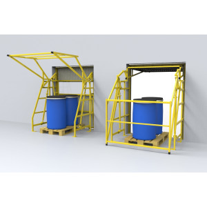 Barrière écluse de sécurité type P