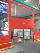 Barrière de confinement des eaux incendie