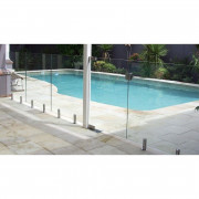 Barrière de sécurité piscine en verre - Hauteur sur mesure