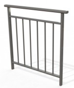 Barrière de ville protection piétons - L.1000 ou 1500 mm - A sceller ou sur platine