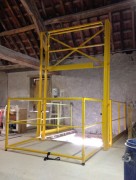 Barrière écluse coulissante verticale type SG4