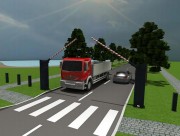 Barrière levante motorisée