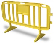 Barrière Vauban en polypropylène - L.1260 ou 1980 mm