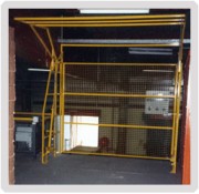 Barrière écluse basculante grillagée type G