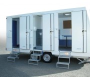 Base vie mobile de chantier homologuée - Dim. L380, 490 ou 600 x l220 x H190 cm