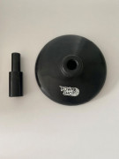 Base plate pour jalons avec adaptateur