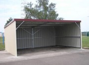 Hangar métallique simple pente