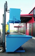 Benne à fond ouvrant gerbable - 700 à 1800 L