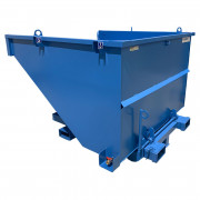 Benne auto basculante - Volume 1500 L - Charge 2000 kg