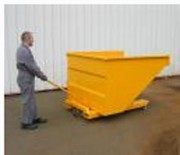 Benne auto-basculante automatique - Volume de 300 à 2550 L