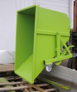 Benne auto-basculante - Volume de 685 à 1140 L - Charge 800 kg max.