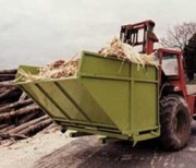 Benne basculante pour chariot élévateur - Volume de 1300 à 4600 L