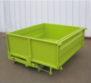Benne basculante à porte frontale - Volume de 410 à 4800 L